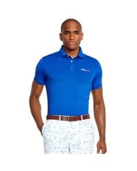 Ralph Lauren | Blue Tailored-fit Polo Shirt for Men | Lyst