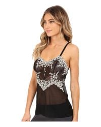 Wacoal Embrace Lace Camisole in Black | Lyst