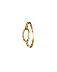 Lulu Frost | Metallic Code Number 18kt #0 Ring | Lyst