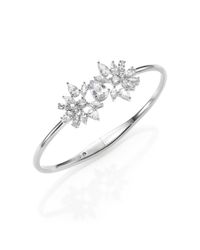 Adriana Orsini | Metallic Lavish Small Bangle Bracelet/silvertone | Lyst