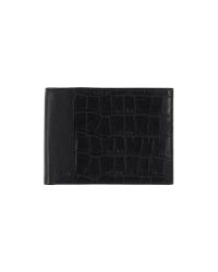 Class Roberto Cavalli Black Wallet for men