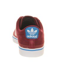 adidas Originals Rayado Low in White (Red) for Men | Lyst