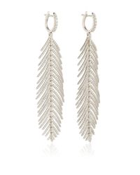 Sidney Garber | Metallic Feathers That Move Earrings | Lyst