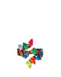 Erickson Beamon | Multicolor 'Splash' Neon Crystal Ring | Lyst