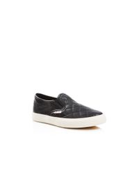 superga quilted slip on sneakers