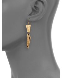 Kelly Wearstler | Metallic Hadean Double-Drop Earrings | Lyst
