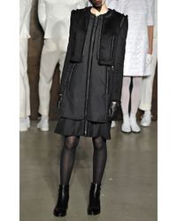 Thom Browne Black Toe Cap Jodhpur Boot