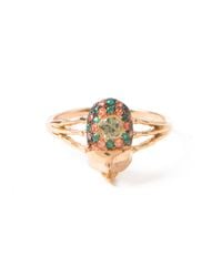 Daniela Villegas | Metallic Pink Gold Beetle Ring | Lyst