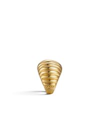 John Hardy | Metallic Classic Chain Dome Ring | Lyst