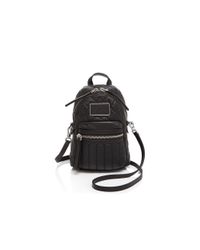 Marc By Marc Jacobs | Black Domo Biker Quilted Mini Backpack Crossbody | Lyst