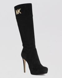 mk high heel boots