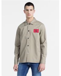 calvin klein shirt jacket
