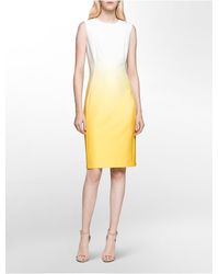 calvin klein ombre dress