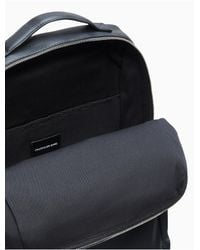Calvin Klein Micro Pebble Backpack in Black for Men | Lyst