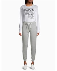 Calvin Klein Track pants and sweatpants for Women - Up to 75% off at  Lyst.com