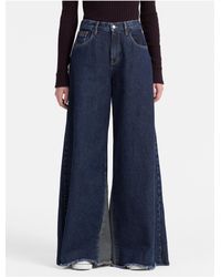 Calvin Klein Wide-leg jeans for Women - Up to 70% off at Lyst.com
