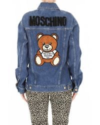 moschino jean jacket
