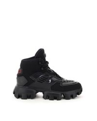 prada black sneakers