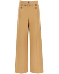 yellow sailor pants