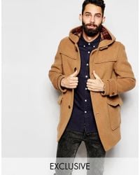 gloverall wool coat