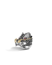 John Hardy | Metallic Legends Naga Dragon Ring | Lyst