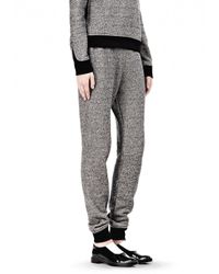 Alexander Wang Gray French Terry Sweatpants