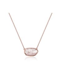 Monica Vinader | Pink Capri Necklace | Lyst