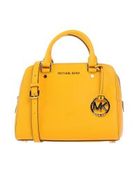 michael kors bag yellow