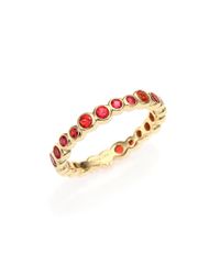 Ippolita | Metallic Glamazon Starlet Orange Sapphire & 18k Yellow Gold Band Ring | Lyst