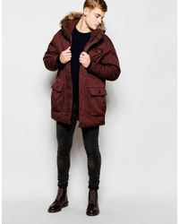 pull and bear burgundy jacket