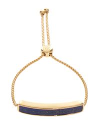 Monica Vinader | Blue Lapis Baja Bracelet | Lyst