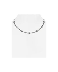Pink Pony | Silver Lauren Faceted Chain Necklace, 18" | Lyst