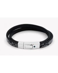 Tateossian | Gray Amazonia Click Silver Bracelet In Grey for Men | Lyst