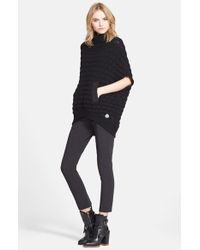 moncler wool turtleneck poncho moncler wool turtleneck poncho