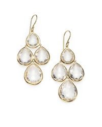 Ippolita | Metallic Indigo Doublet Sterling Silver Snowman Drop Earrings | Lyst