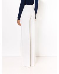 waisted mouret roland leg wide trousers