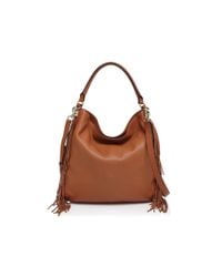 Rebecca Minkoff | Brown Hobo - Clark Fringe | Lyst
