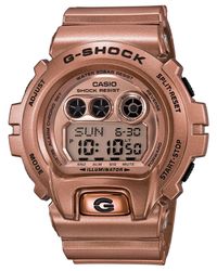 G-Shock Men'S Digital Rose Gold Metallic Resin Strap Watch 58X54Mm Gdx6900Gd-9 in Pink for Men