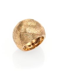 Kelly Wearstler | Metallic Textured Dome Ring | Lyst