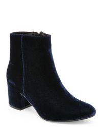 steve madden light blue block heel