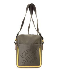 Louis Vuitton Canvas Damier Geant Citadin Messenger Bag - Vintage in Brown for Men - Lyst
