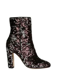 sequin shoe boots