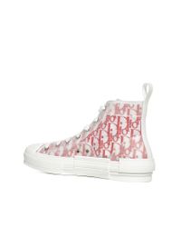 dior pink high tops