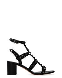 valentino rockstud patent leather heels