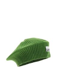 Ganni beret green Clearance