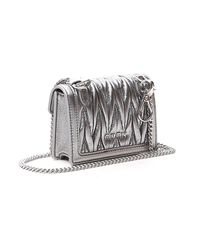 miu miu matelassé mini crossbody bag
