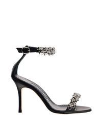 manolo blahnik strappy heel