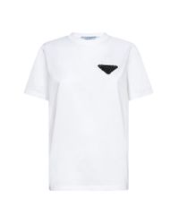 Prada T-shirts for Women - Up to 50% off at Lyst.com