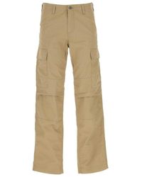 Carhartt WIP Cotton Straight Cargo Pants in Beige (Natural) for Men | Lyst  Australia