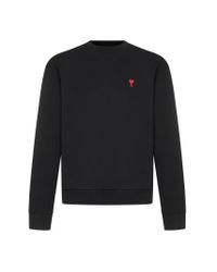 ami black sweatshirt
